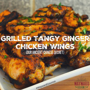 Grilled Tangy Ginger Chicken Wings